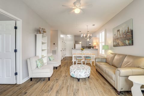 Myrtle Beach Vacation Rental | 2BR | 2BA | 800 Sq Ft | 1 Step to Enter