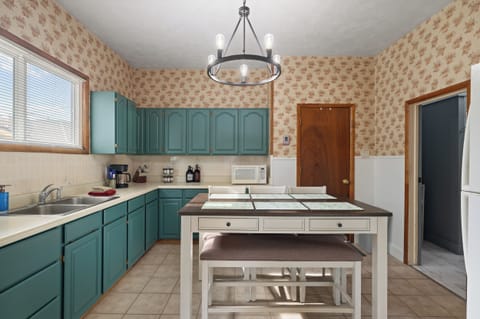 Well-stocked kitchen