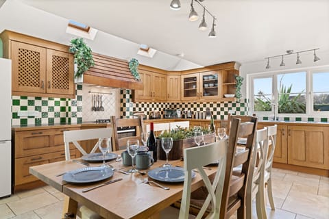 A spacious kitchen for group and family holidays