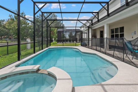 Incredibly large pool and spa