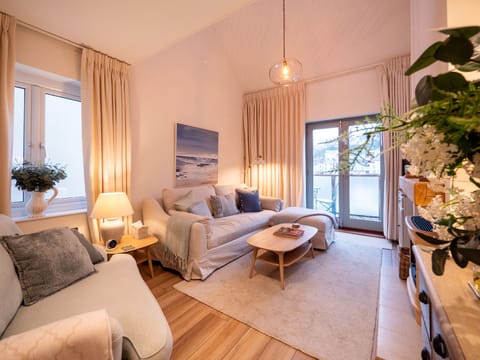 Living room with balcony access