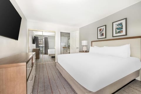 Bedroom. Interior and views may vary based on location and availability.