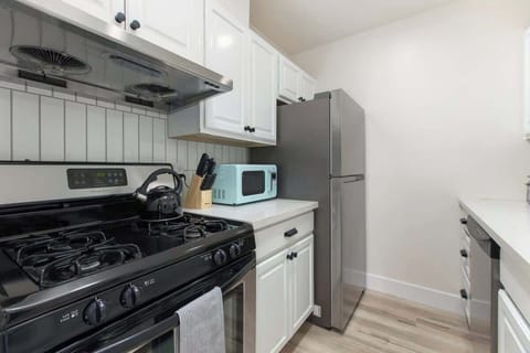Renovated, designed kitchen with high end appliances