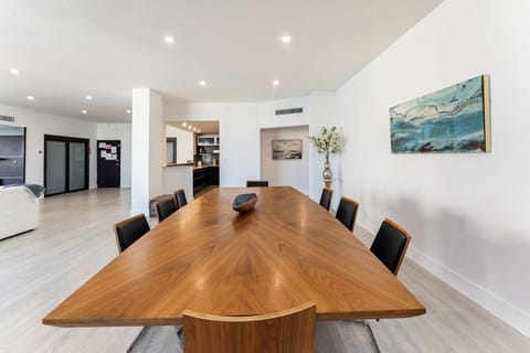 Open dining area with space for meals and memorable gatherings