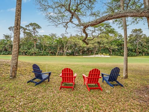 Gorgeous Backyard Golf Course View