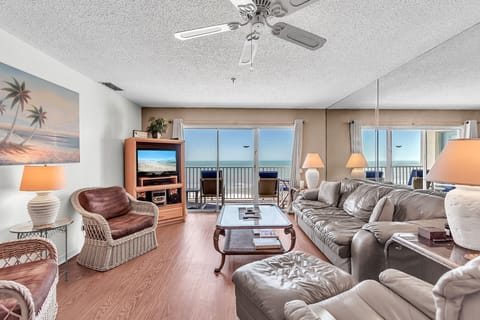 Living Room with Gulf Views
