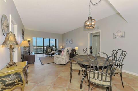 Open-concept Living and Dining Area