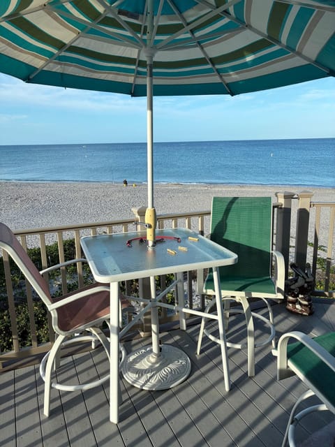 Gulf View from Sliding Door to Balcony