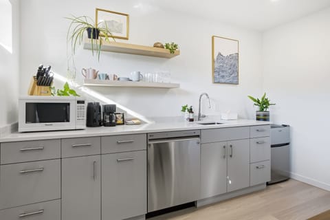 Upstairs kitchenette