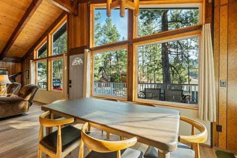 Our dining table is a great place to soak in the views.