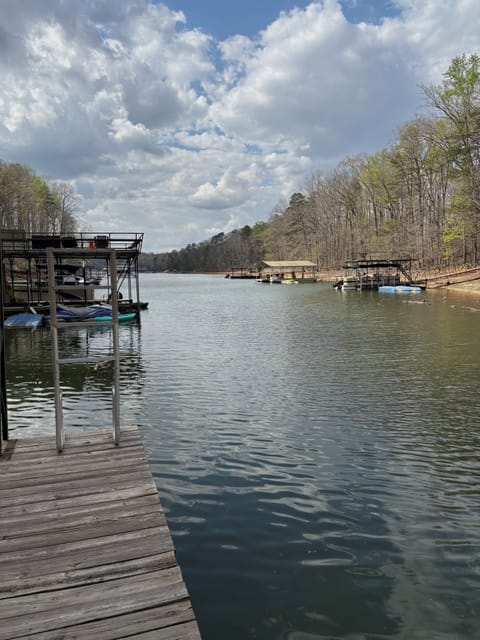 View from the dock