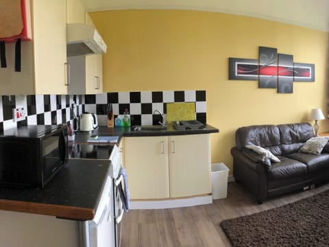 Open plan living space | Science - Old School Apartments, Dalavich