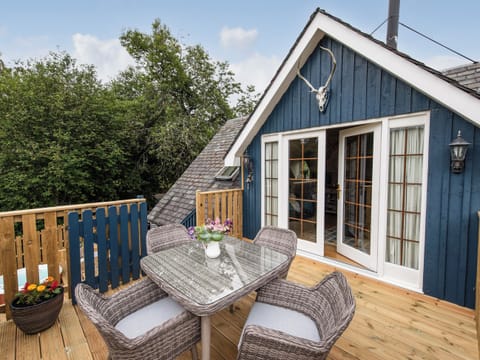 Upper terrace area | Tanar View, Glen Tanar, near Aboyne