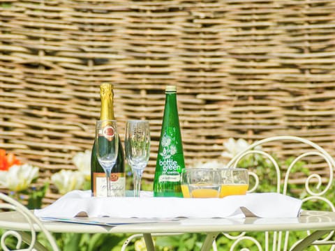 Relaxing sitting out area | Bel House - Brinkburn Cottages, Longframlington, near Rothbury