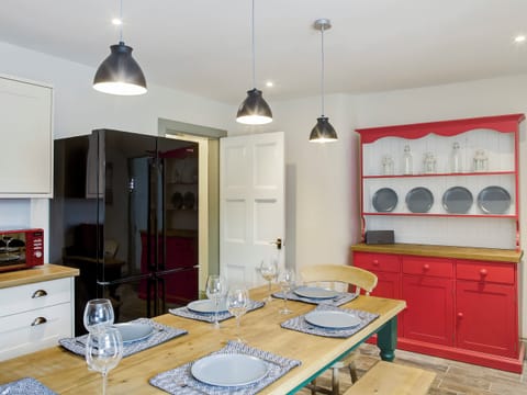 Spacious kitchen with convenient dining area | Blairinnie - Barwhillanty Estate, Parton, near Castle Douglas