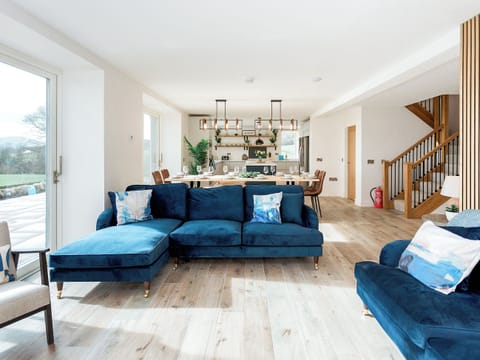 Open plan living space | Disdow House - Drumwall, Gatehouse of Fleet