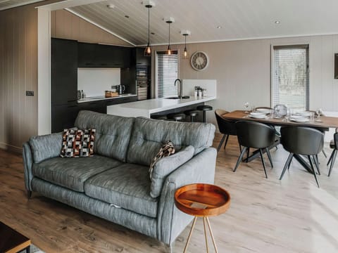Open plan living space | Elmore - Bowland Retreat Lodges, Clitheroe