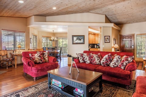 Living Room - Beautiful living room with plenty of space, comfortable seating and open floor plan