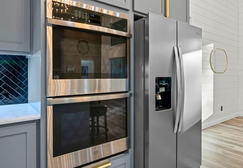Modern stainless appliances and generous cabinetry provide everything you need to prepare meals with ease during your stay.
