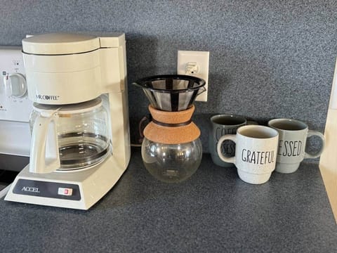 Coffee lovers have options here!  We also stock local coffee for you to enjoy. 