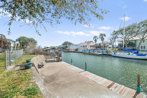 Private Dock with Fish Cleaning Station