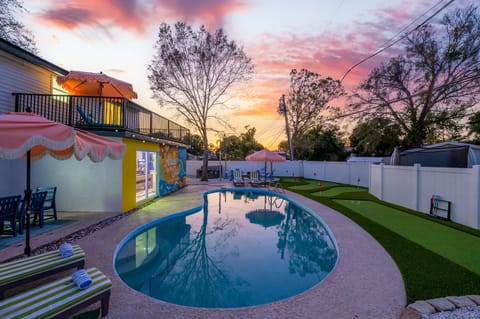 Sun, fun, and zero stress—our pool is ready for cannonballs or calm floats.
