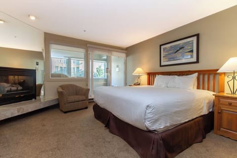 Bedroom. Interior and views may vary based on location and availability