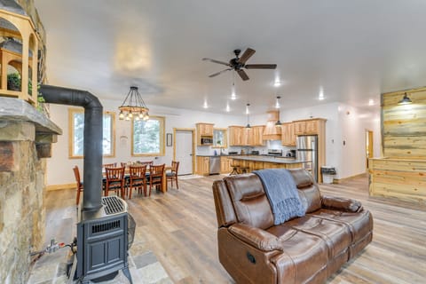 Interior | Wood-Burning Stove | Full Kitchen