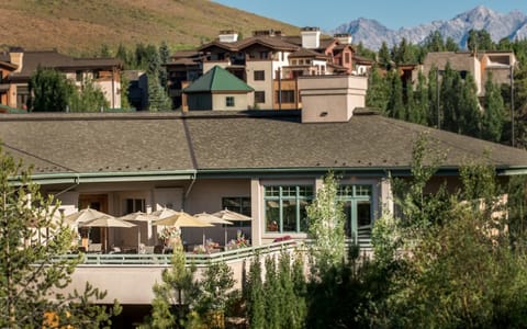 Arrive to a serene resort setting framed by alpine peaks