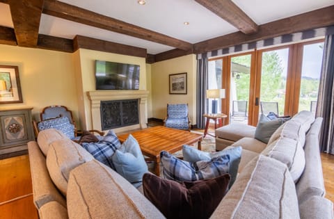 Gather by the fireplace, then step out to fresh air.