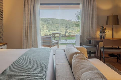 Bedroom. Interior and views may vary based on location and availability
