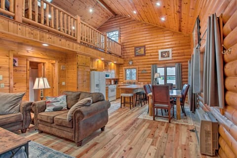 Living Room | Stone Fireplace, Wood Ceilings & Wood Burning Stove