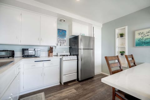 Bright, fully stocked kitchen for easy meals