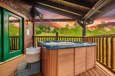 Soak away every care in the world while watching the sun paint the sky in stunning sunset colors