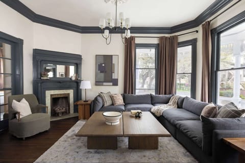 Open Concept Living Room | XL Flat Screen TV | First Floor