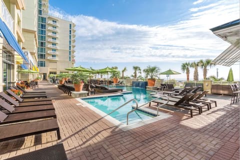 Spread out on the spacious deck with sweeping ocean views.
