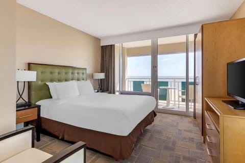 Wake up to ocean breezes from your private balcony retreat.