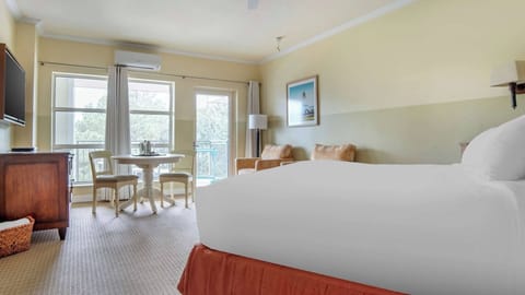 Stretch out in a bright suite with space to lounge.