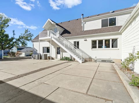 Outside Parking Area and Stairs to Unit