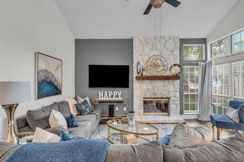 Relax and recharge in a cozy living space.