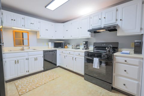 Kitchen with full-size appliances