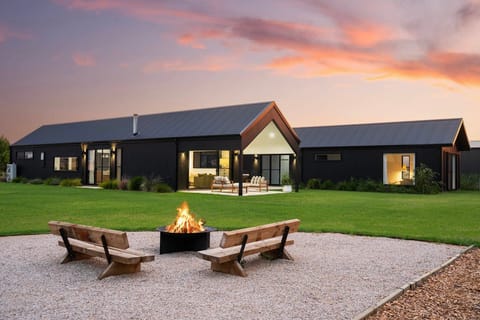 Gather around the fire pit in the backyard as dusk settles and immerse yourself in the quiet stillness of the surrounding countryside.