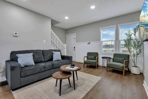 Newly furnished living space to relax or be productive