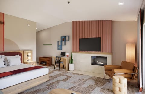 Bedroom. Interior and views may vary based on location and availability.