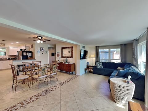 Living Room - Smart TV + Full Sofa Sleeper