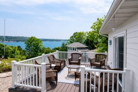 Plenty of comfortable outdoor seating