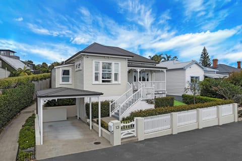 Side view of house
