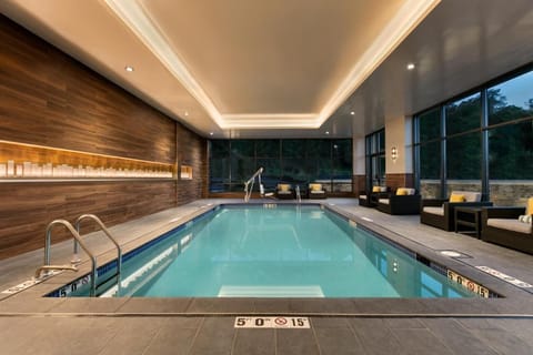 Unwind with an evening swim in the serene indoor pool.