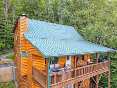 Aerial view of the top deck