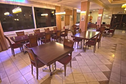 Bar seating area